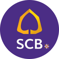 โลโก้ธนาคารไทยพาณิชย์ (Siam Commercial Bank Logo | SCB Logo)