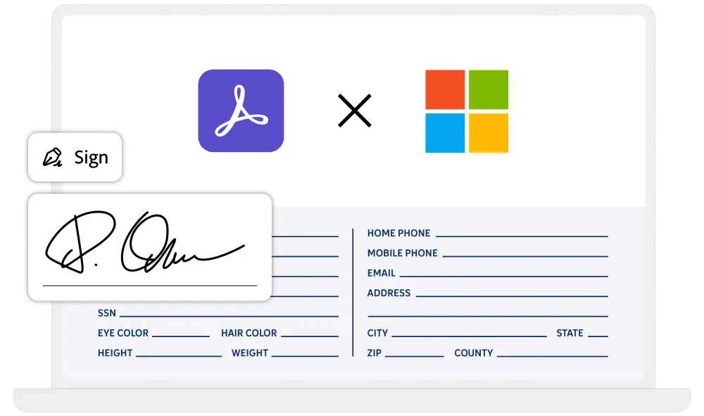 Adobe Acrobat Sign Solutions for Enterpris | ผสานรวมระบบลายเซ็นเข้ากับแอปพลิเคชันของธุรกิจ
