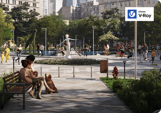 รูปประกอบ ปลั๊กอินสำหรับงานเรนเดอร์ Chaos V-Ray