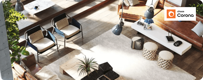 รูปประกอบ ปลั๊กอินสำหรับงานเรนเดอร์ Chaos Corona