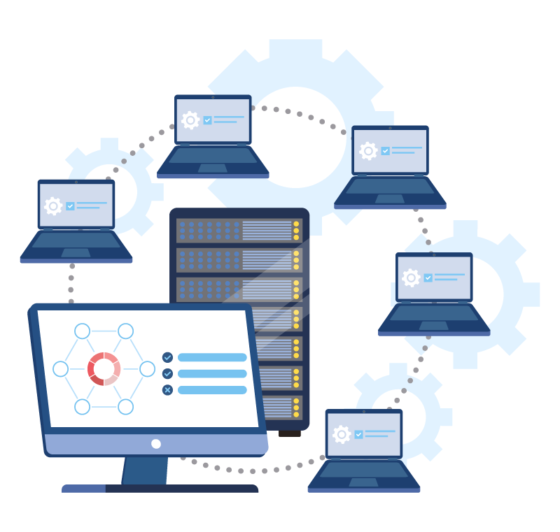 ทำงานร่วมกับโปรแกรมรีโมทคอมพิวเตอร์ (Integration with remote support)