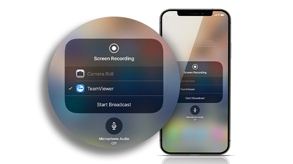 TeamViewer Remote Property - ปรับเปลี่ยนขั้นตอนการแชร์หน้าจอผ่าน iOS