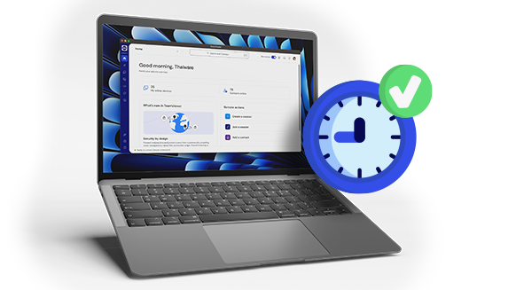 TeamViewer Remote Property - การเรียกใช้สคริปต์โดยการคลิกเพียงครั้งเดียว