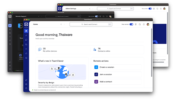 TeamViewer Remote Property - ดีไซน์ใหม่