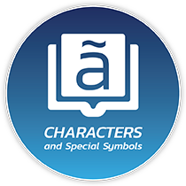 ตัวอักษรพิเศษ สัญลักษณ์พิเศษ (Character Code)